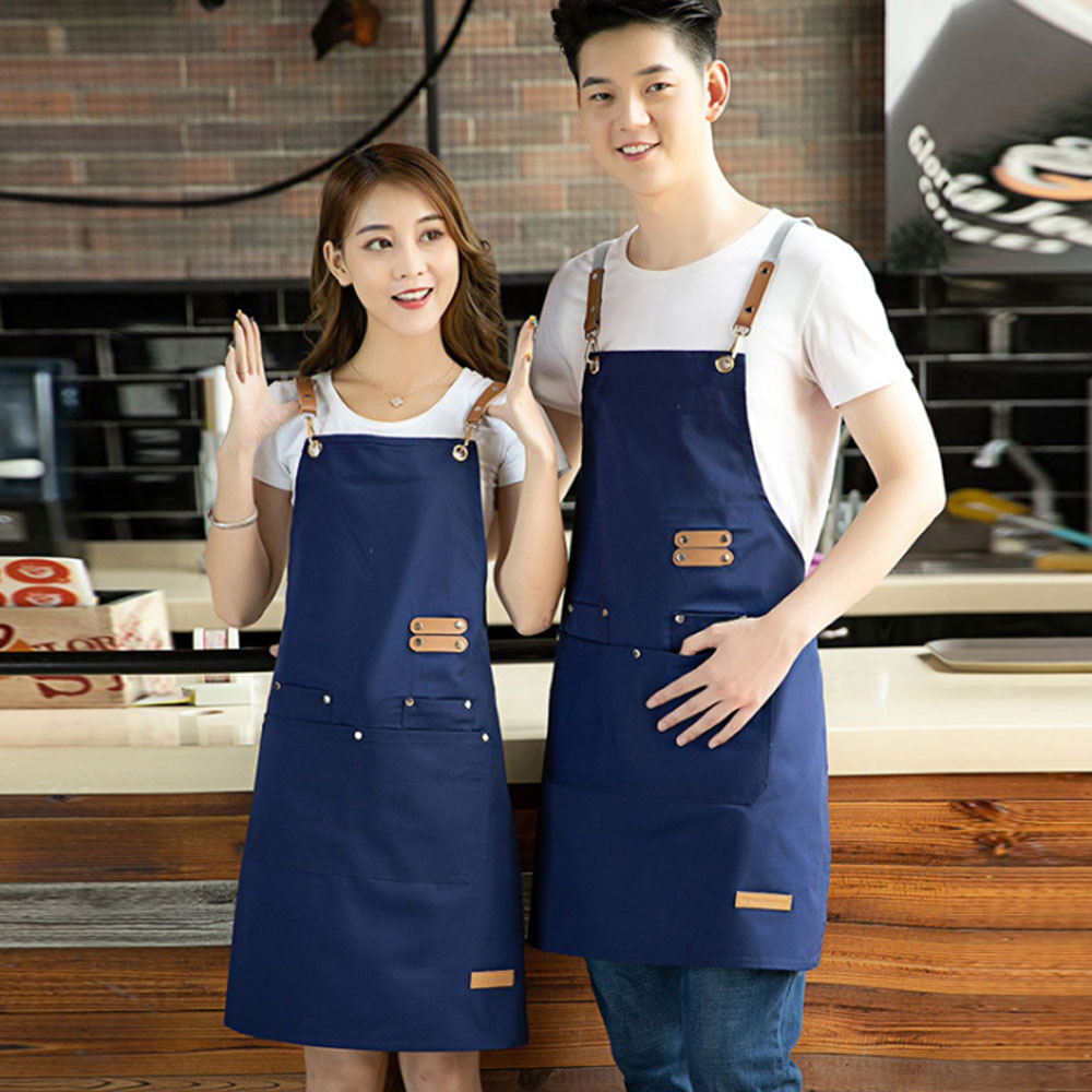 송강 앞치마 카페 바리스타 어린이집 주방 미용실 공방 미술