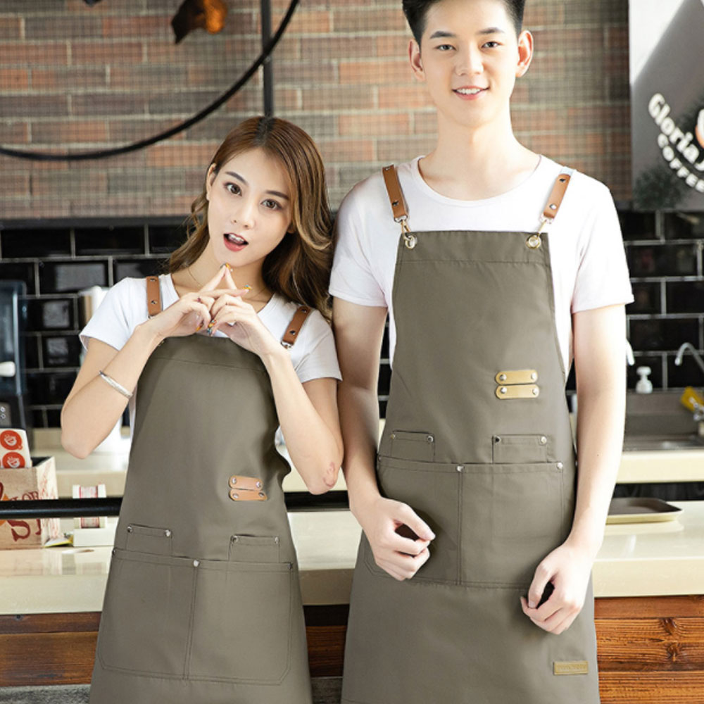 송강 앞치마 카페 바리스타 어린이집 주방 미용실 공방 미술