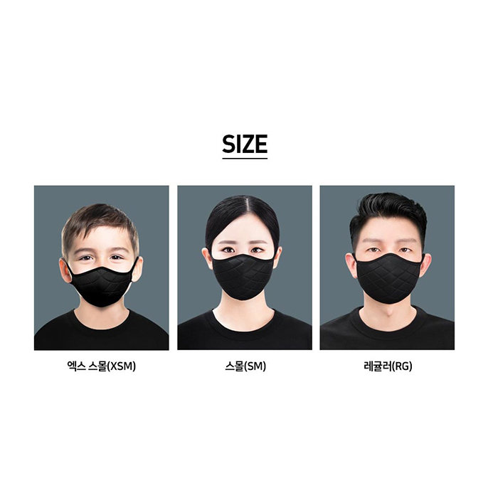 씨투써밋 배리어 페이스 블랙 마스크 - 상세 이미지 3