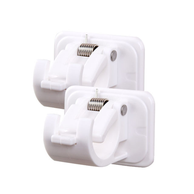 스케치룸 압축봉 브라켓 걸이 행거 2P 커튼봉 소켓 봉 후크