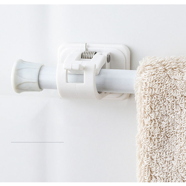 스케치룸 압축봉 브라켓 걸이 행거 2P 커튼봉 소켓 봉 후크