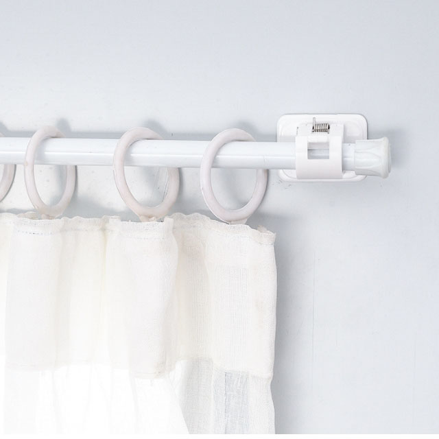 스케치룸 압축봉 브라켓 걸이 행거 2P 커튼봉 소켓 봉 후크