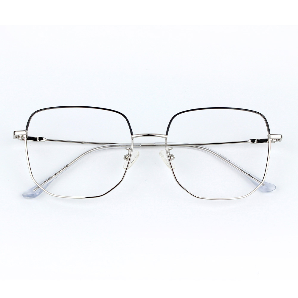 남자 대두 하금테안경 빅사이즈 반뿔테 블루라이트차단안경 큰안경테 변색렌즈