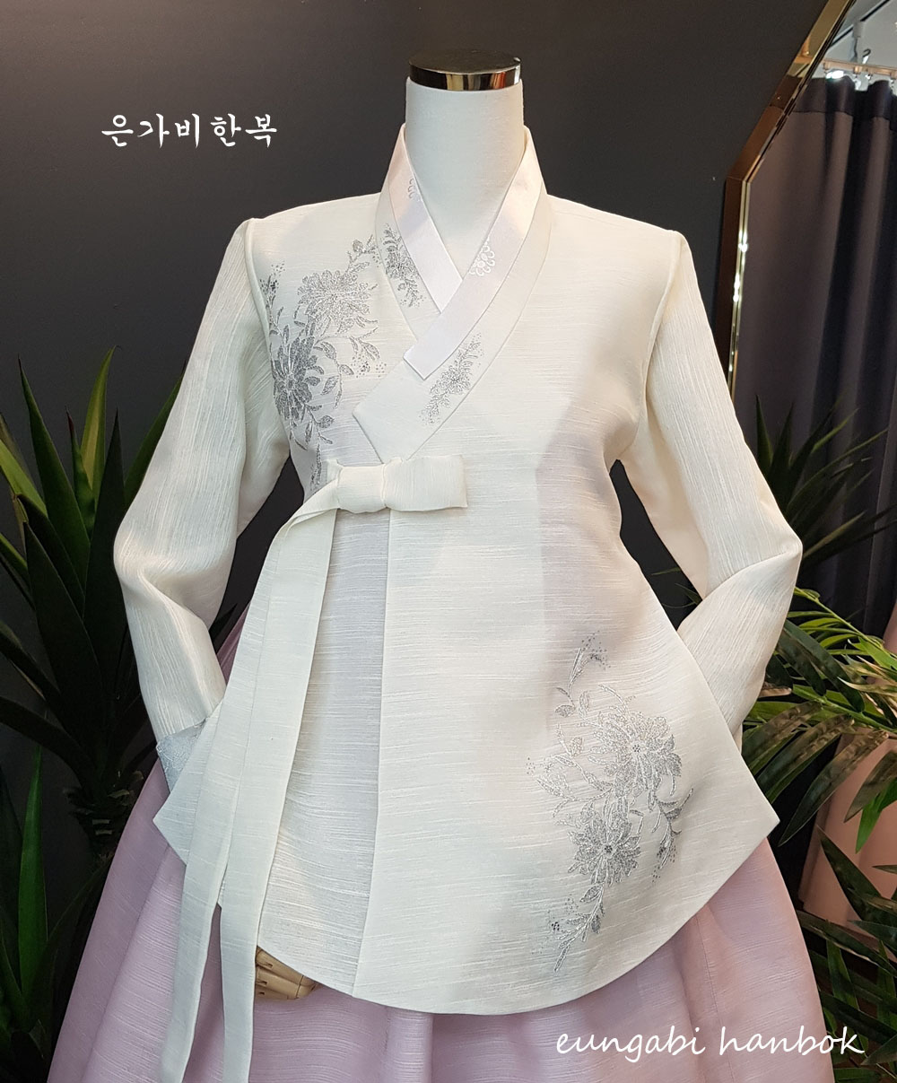 [한복대여] 청담 당의 여성 신부 결혼식 한복 이미지 7