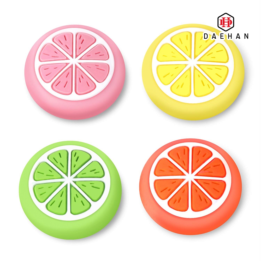 닌텐도 스위치 라이트 조이콘 프로콘 악세사리 오렌지 스틱커버 4개 1set ND-206