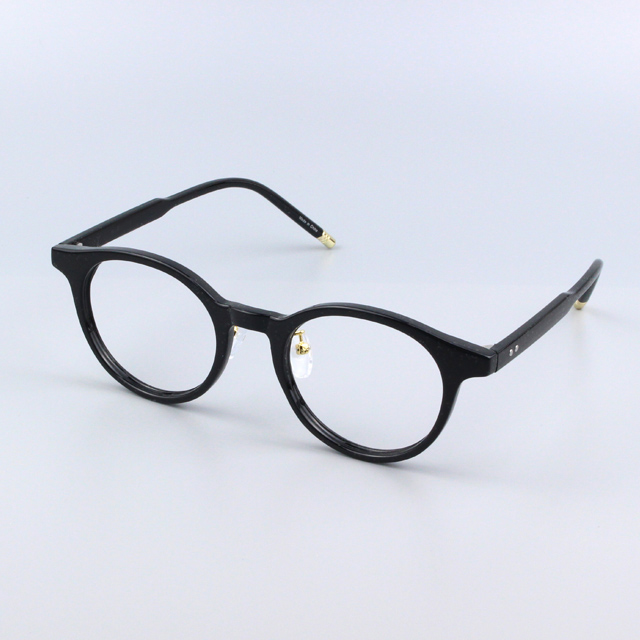 블루라이트차단안경 투명테 변색렌즈 투명뿔테안경 여자 남자안경테