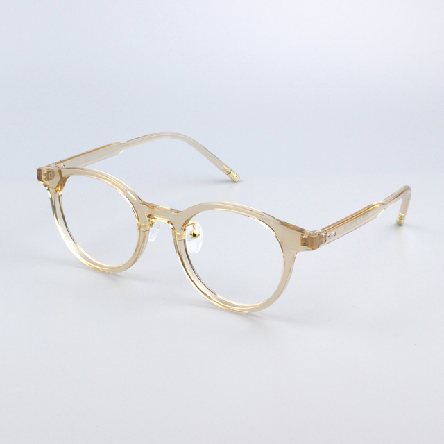 블루라이트차단안경 투명테 변색렌즈 투명뿔테안경 여자 남자안경테