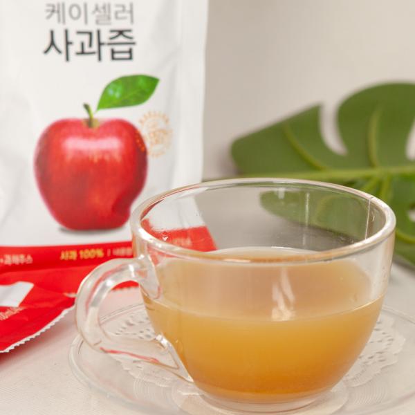 케이셀러 사과즙 100포 사과생즙 착즙 아기에게 좋은 과일즙 - 상세 이미지 2