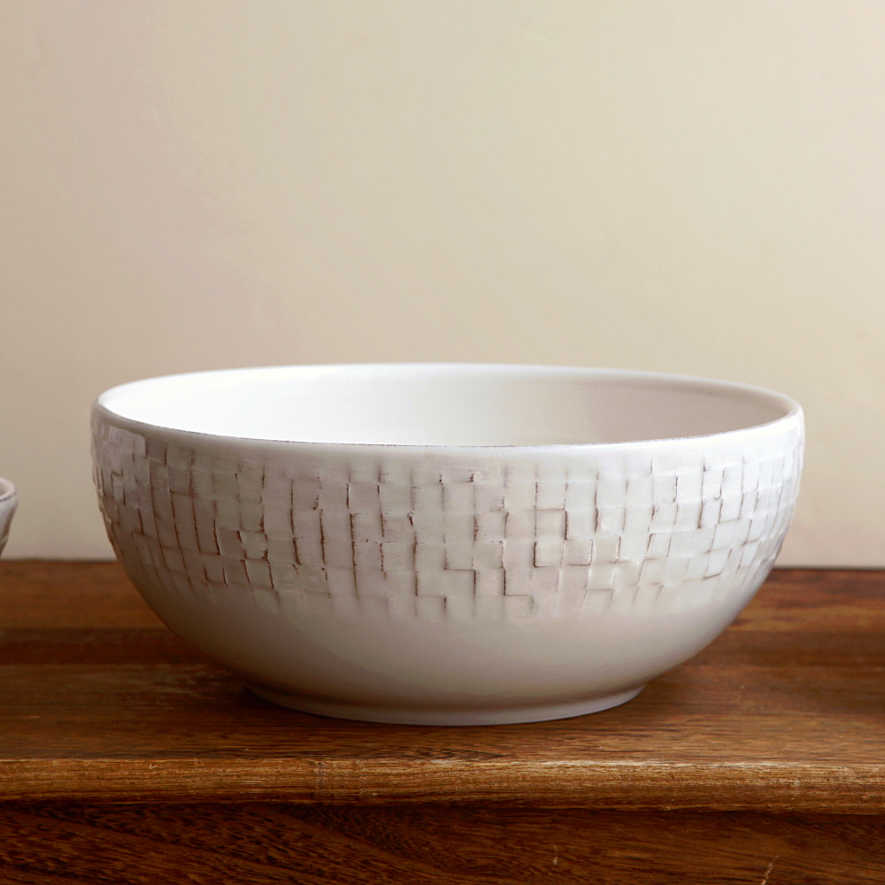포르투갈 벨류세라믹 아리아나 빈티지 디저트 도자기 플레이트 / 샐러드볼 25cm - 상세 이미지 2