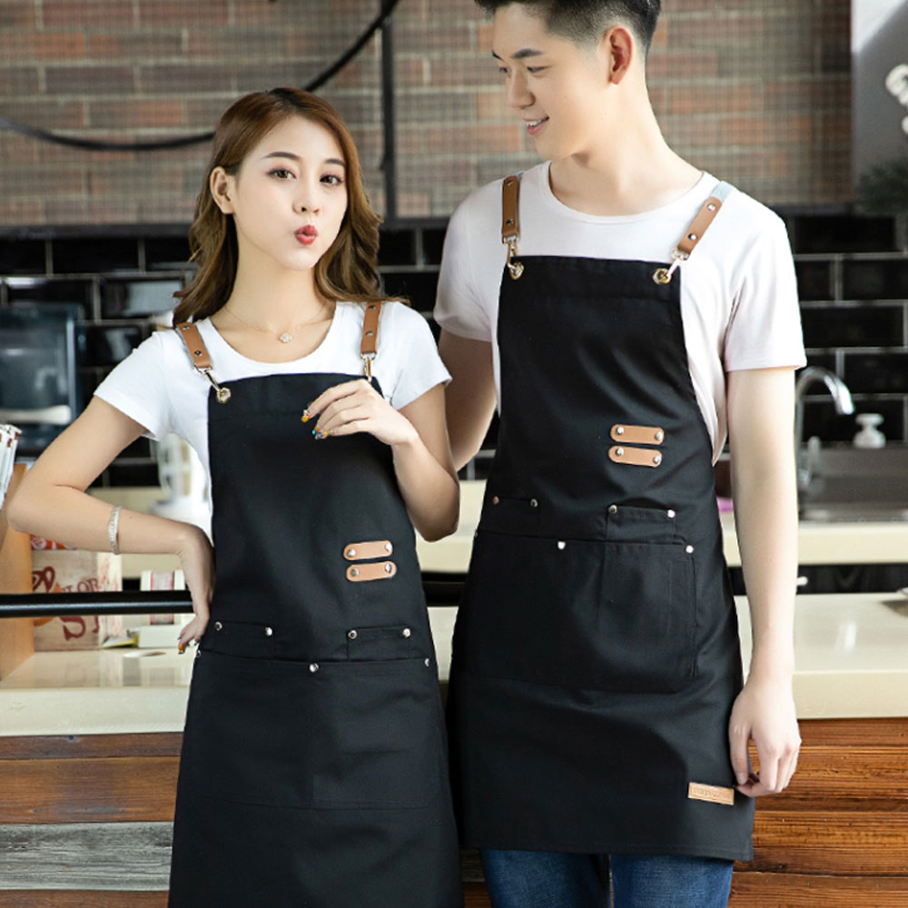 송강 앞치마 카페 바리스타 어린이집 주방 미용실 공방 미술