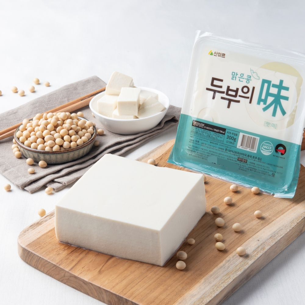 산미르 두부 다이어트 전두부 청년 국산콩 생식 비단 부침 모두부 젤리 - 상세 이미지 2