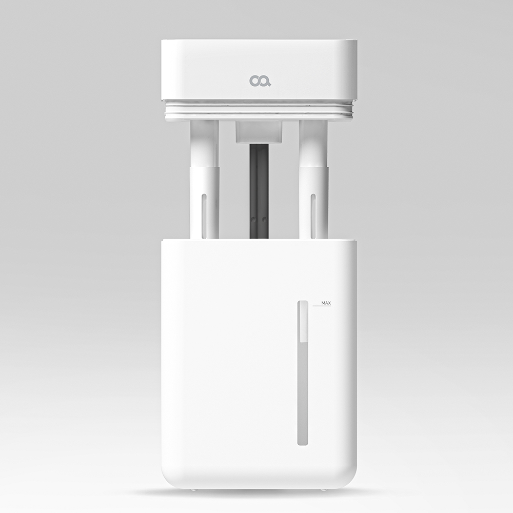 오아 센스S 듀얼 무선 미니 가습기 1L 사무실 탁상용 책상 충전식 usb 필터 탁상