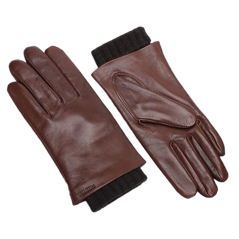헤스트라 메간 헤어쉽 양가죽 체스트넛 14490 760- 여자 여성 겨울 가죽 장갑