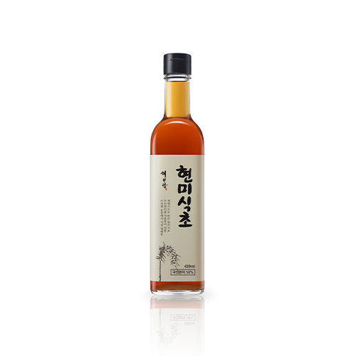 해바랑 수진원 전통 재래식 현미식초420ml - 상품 이미지