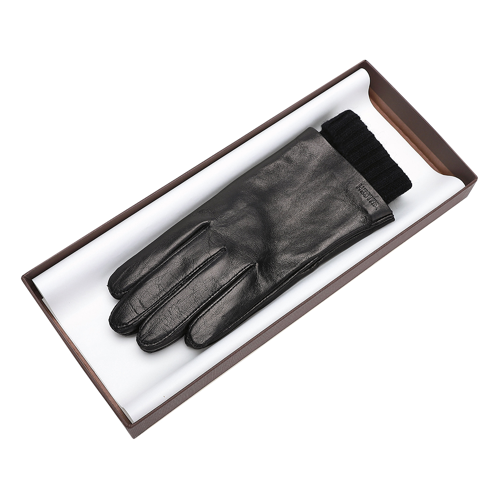 헤스트라 메간 헤어쉽 양가죽 블랙 14490 100- 여자 여성 겨울 가죽 장갑