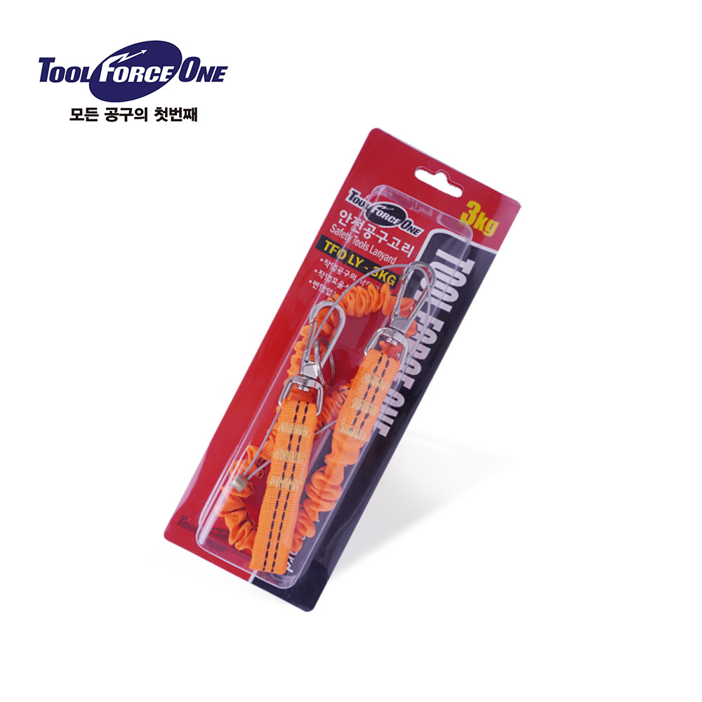 툴포스원 안전 공구걸이 고리 낙하방지 끈 1KG - 상세 이미지 3