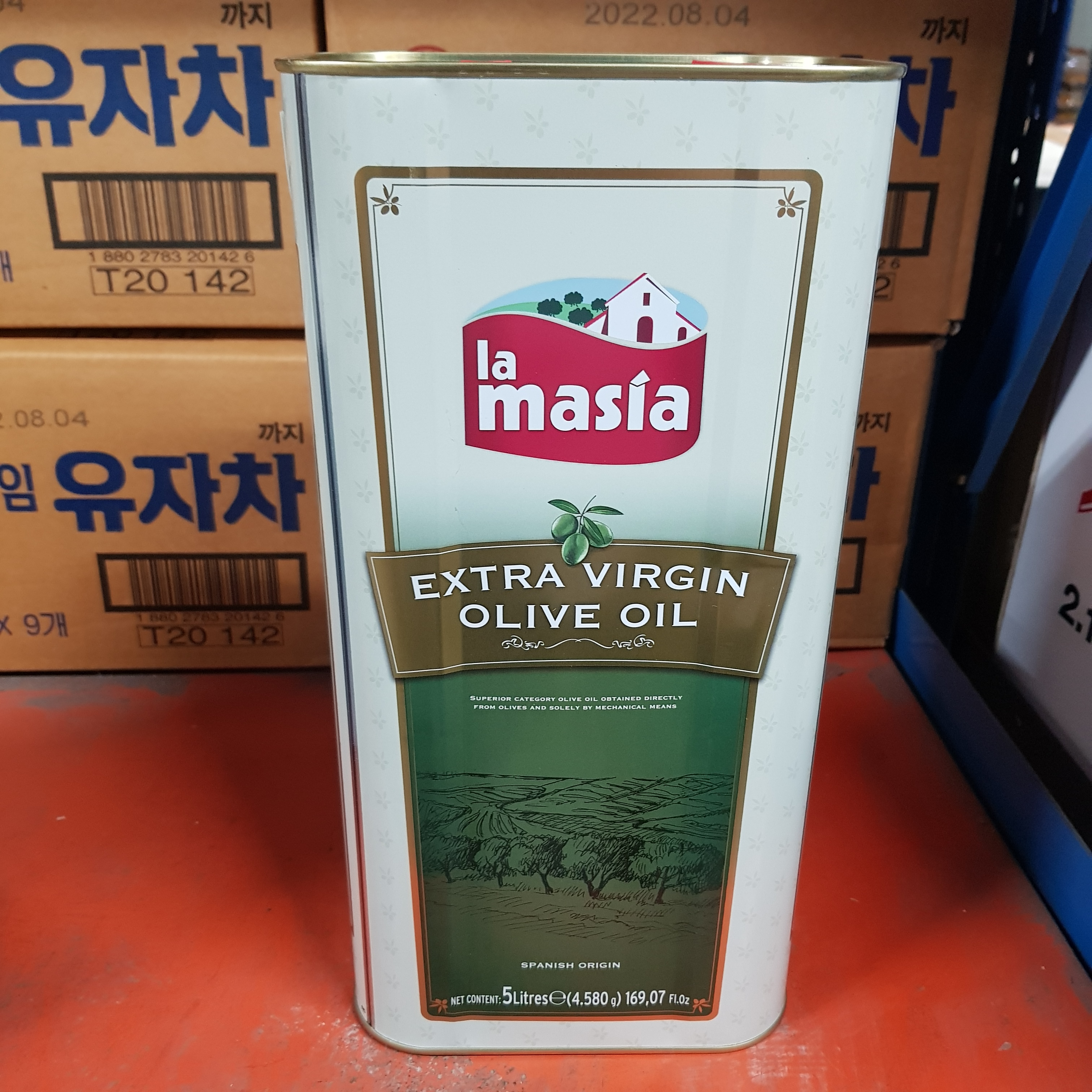라마시아 엑스트라 버진 5L 올리브유 올리브기름 extra