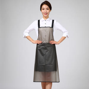 (5color)회색 H형반투명 우레탄 방수앞치마(중) 솔직 후기 | 실제 배치 사진 포함 - 상품 이미지 2