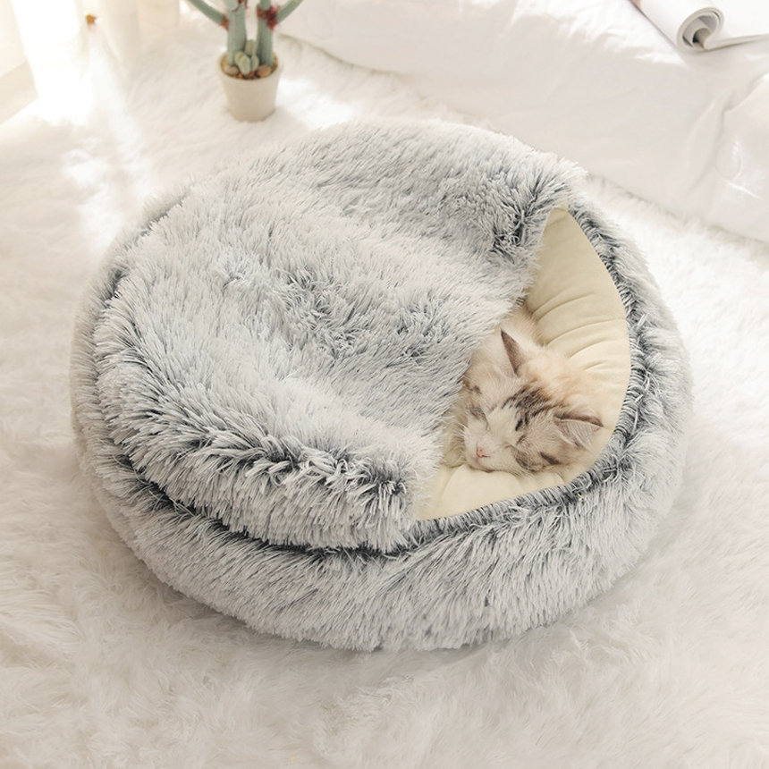 강아지 고양이 애견 이불 도넛 마약 방석 쿠션 S