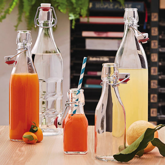보르미올리 기아라 스윙 보틀 유리병 유리 물병 1000ml - 상세 이미지 2