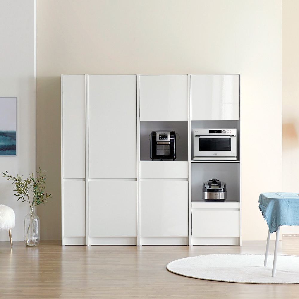 랩소디S 키 큰 주방수납장A(믹스)