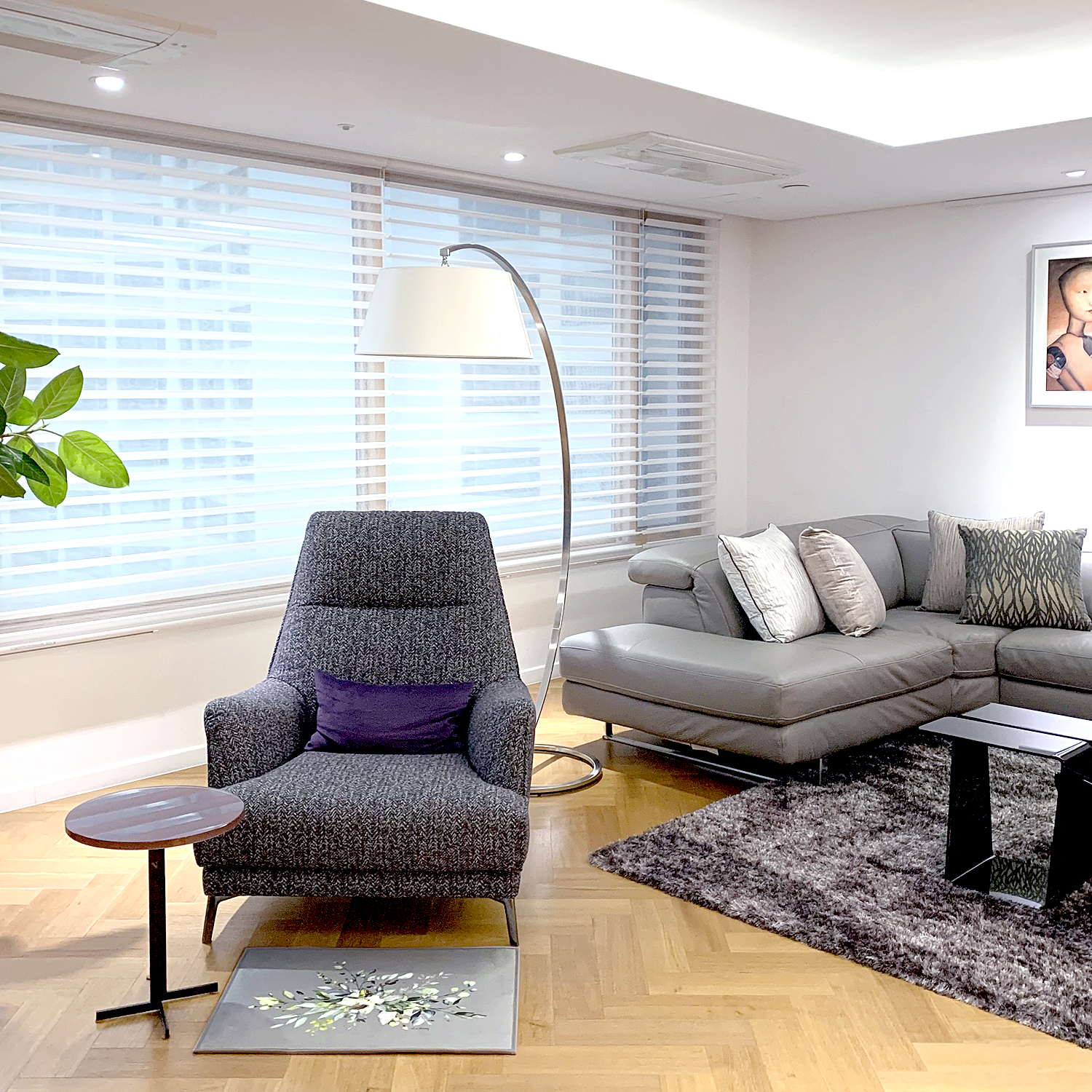 초극세사 그리너리부케 발매트 엘라다이닝 주방매트 욕실매트 - 상세 이미지 4