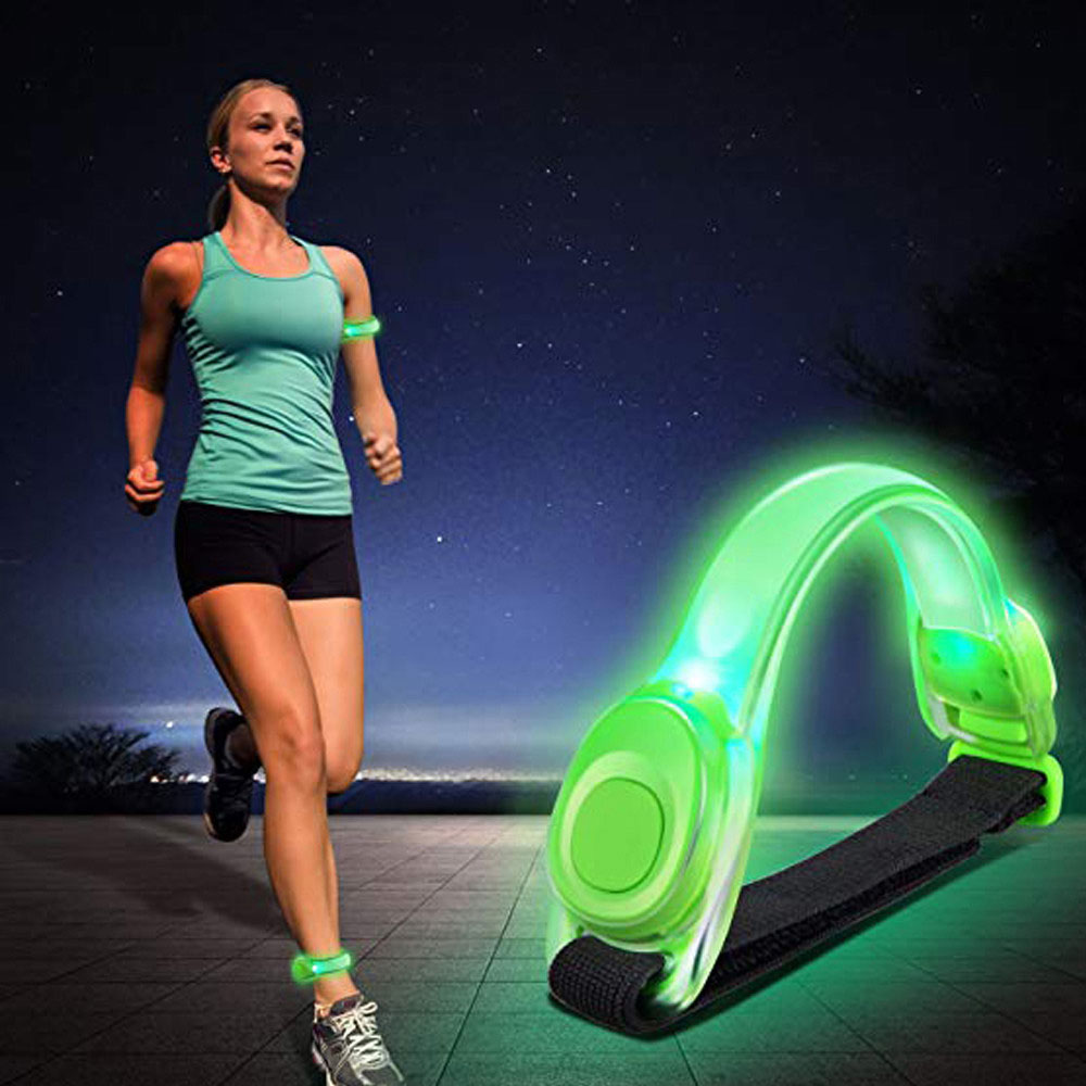 하베누 야간 스포츠 LED 암밴드 안전등 라이트 밴드 팔찌