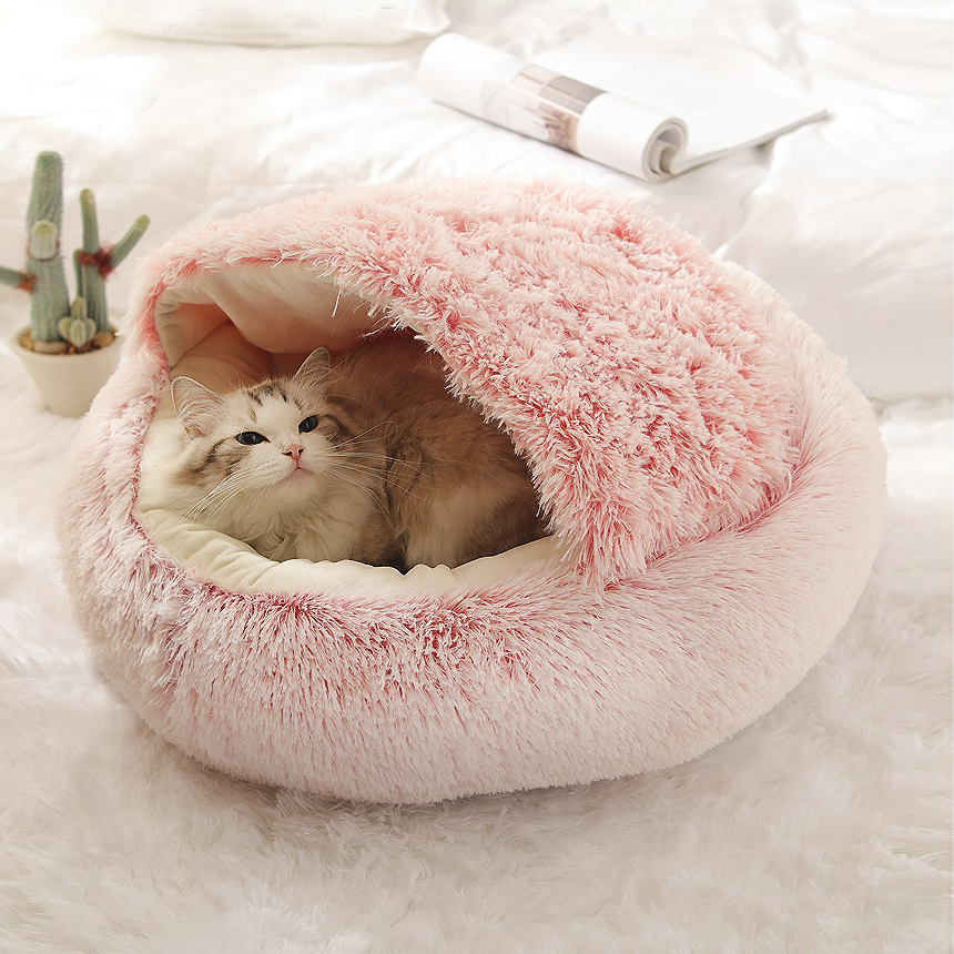 강아지 고양이 애견 이불 도넛 마약 방석 쿠션 S