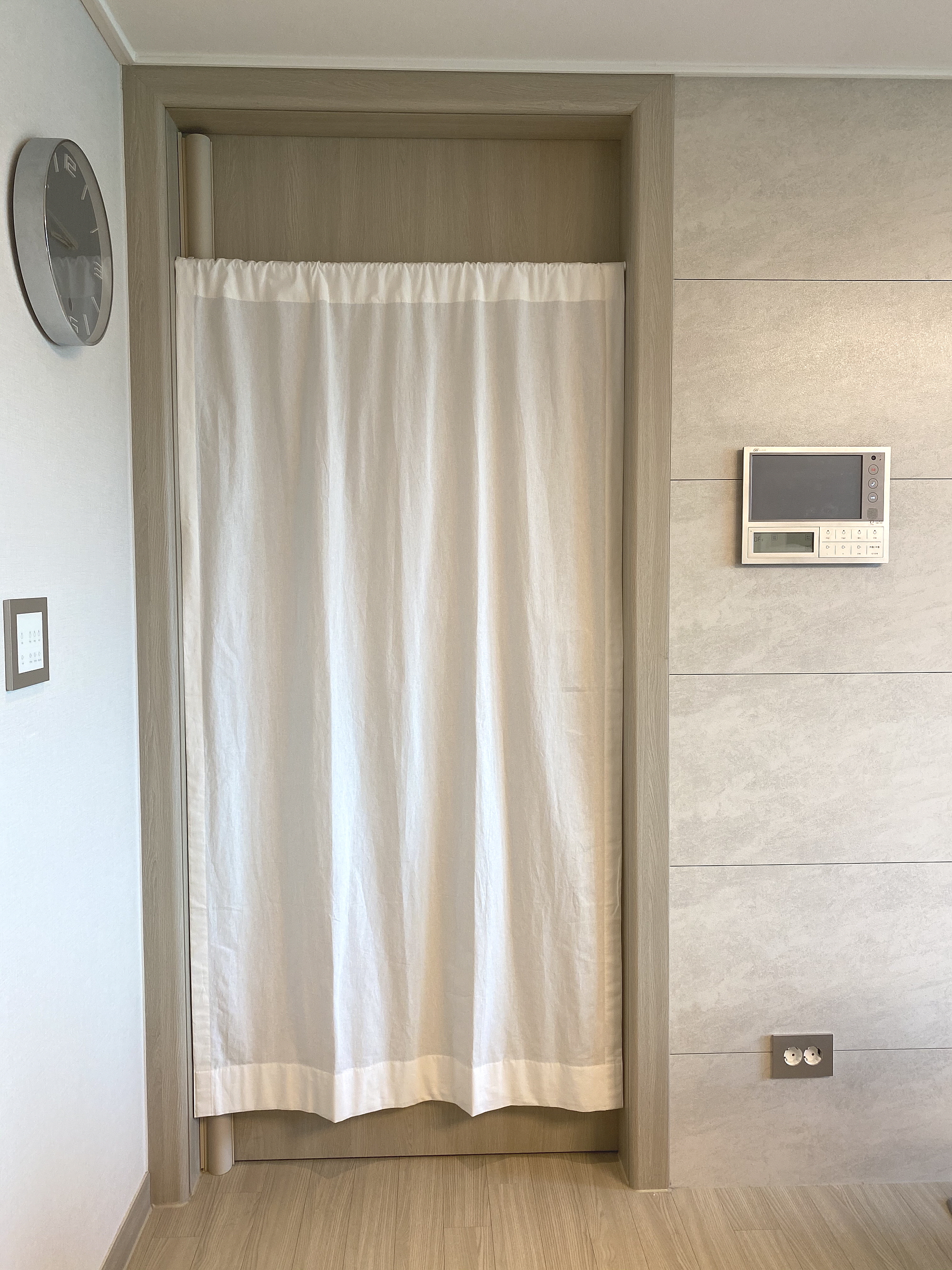 코지앳홈샵 광목커튼 가리개 창문 주방 베란다 피팅룸 다용도 가림막커튼