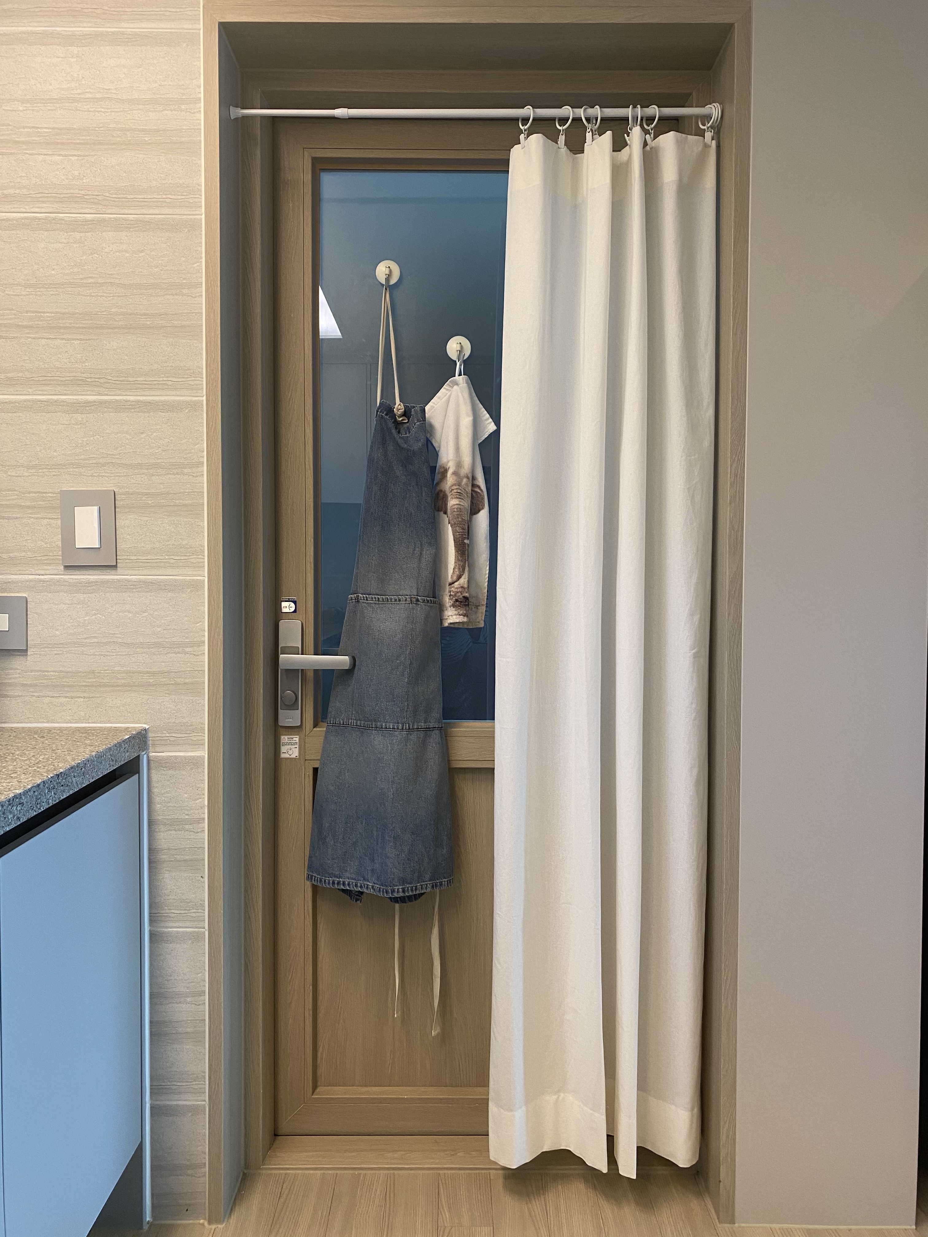 코지앳홈샵 광목커튼 가리개 창문 주방 베란다 피팅룸 다용도 가림막커튼