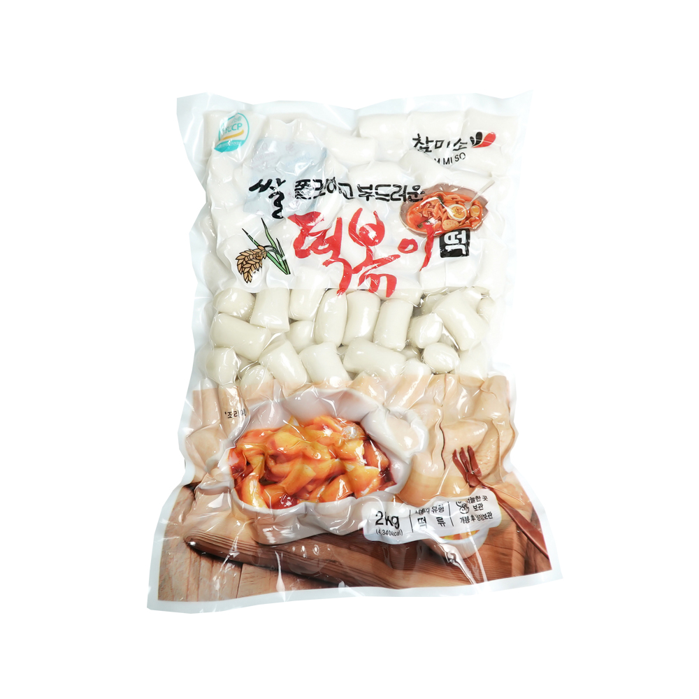 참미소 몽떡(3.5cm) 2kg, 쌀떡볶이 이미지