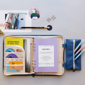 캔버스 6공 다이어리 커버 - A5 실사용 후기 | 효과 있을까? - 상품 이미지 4