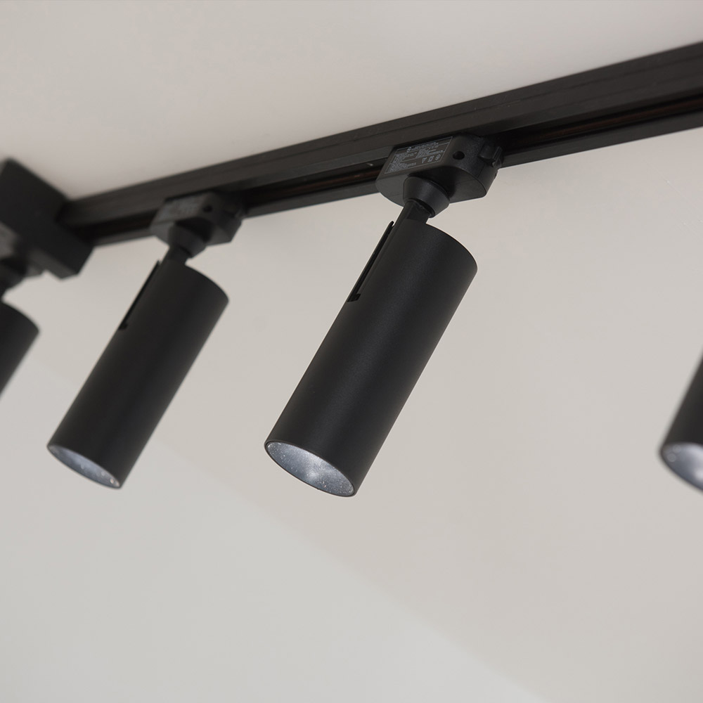 LED 샤토 COB 레일조명 블랙 20W 주백색 - 상세 이미지 2
