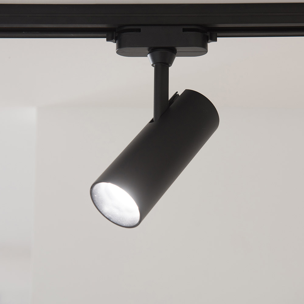 LED 샤토 COB 레일조명 블랙 20W 주백색 - 상세 이미지 5