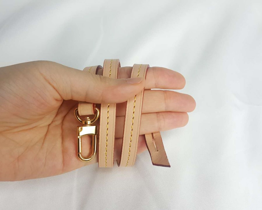 로맨티코 루이비통 호환 스트랩 악세수아 페이보릿 숏 가방끈 카우하이드 명품가방