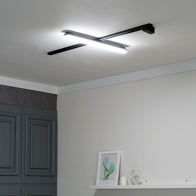 LED 라운드 일자등 레일용 25W_2color 레일조명 - 상세 이미지 5