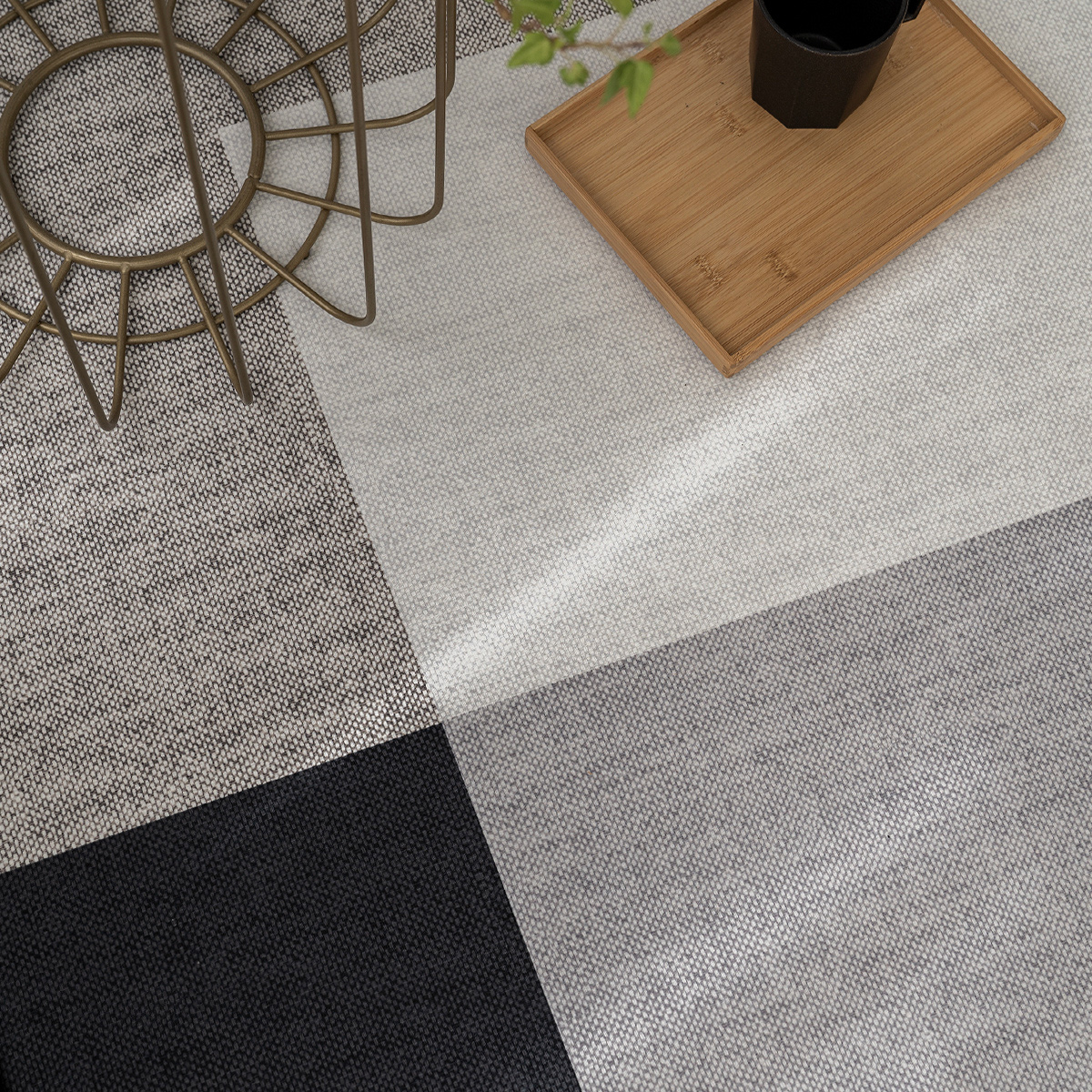 먼지없는 워셔블 사계절 거실 북유럽 방수 러그 200x145