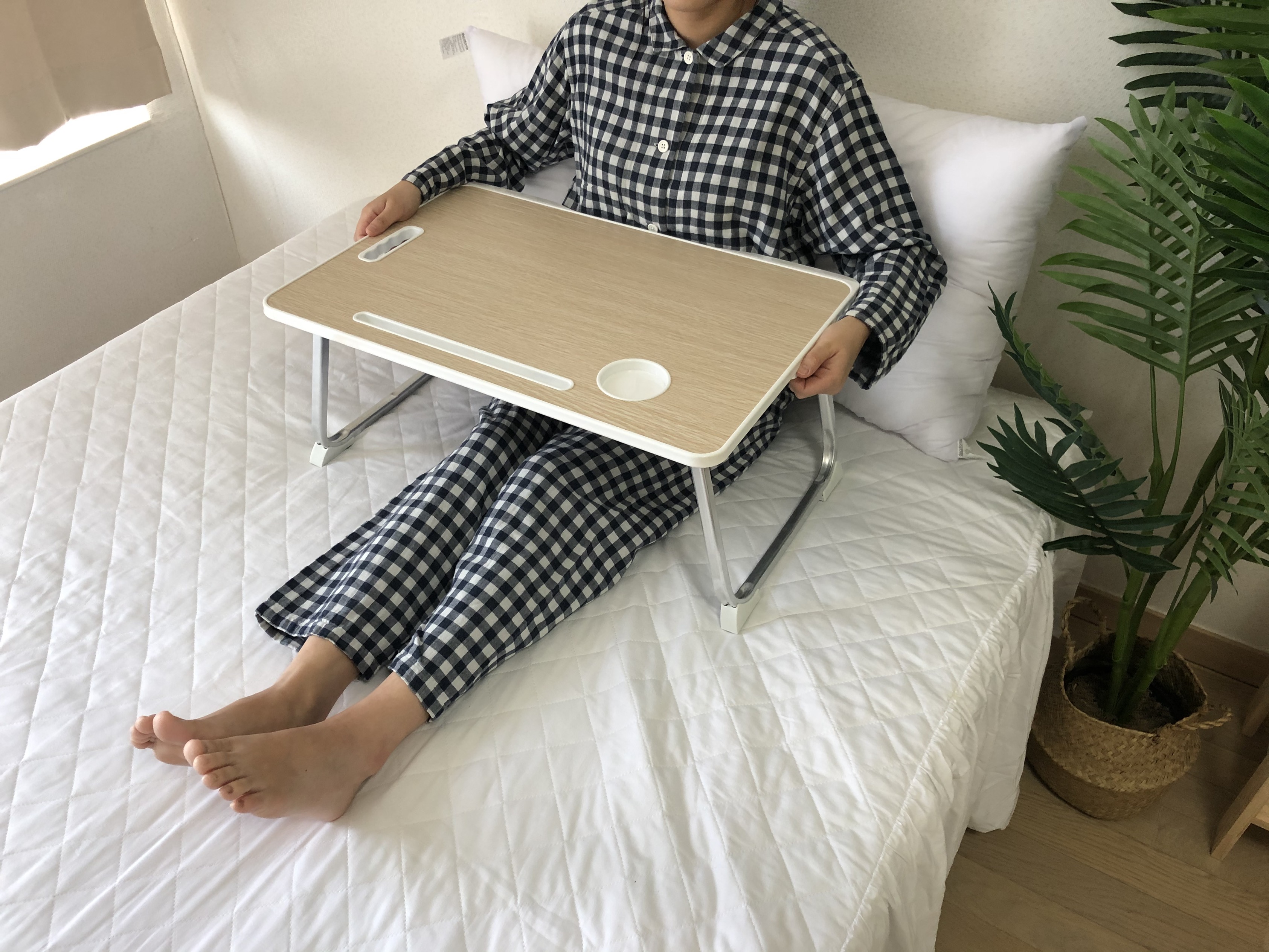 톰박스 침대책상 베드테이블 침대용 책상 테이블 서랍장기본형