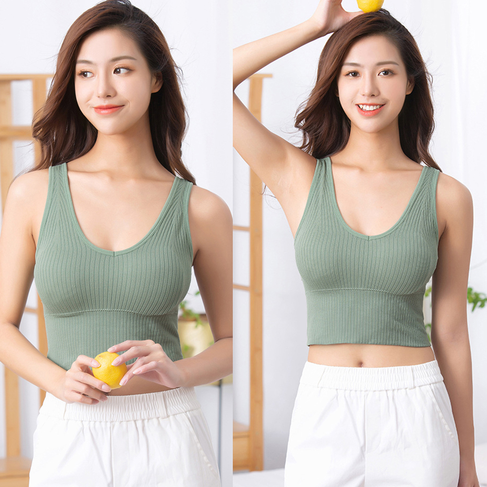 편해브라 나이트 입는 수면브라렛 스포츠 크롭 홈트운동탑 요가 이미지 6