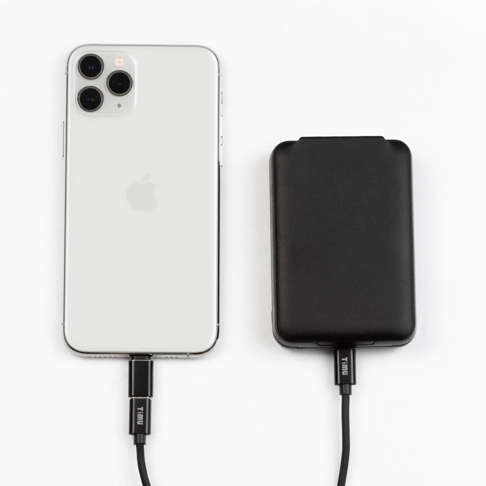 티뮤 올인원 멀티충전케이블 키트 보조배터리 5000mAh C타입 5핀 8핀 TA-P1 - 상세 이미지 5