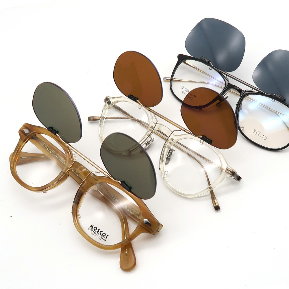 시저플립 편광 클립온 선글라스 클립선글라스