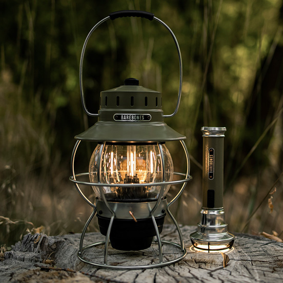 베어본즈 레일로드 랜턴 감성 캠핑 빈티지 충전식 LED 조명 클래식 차박 라이트