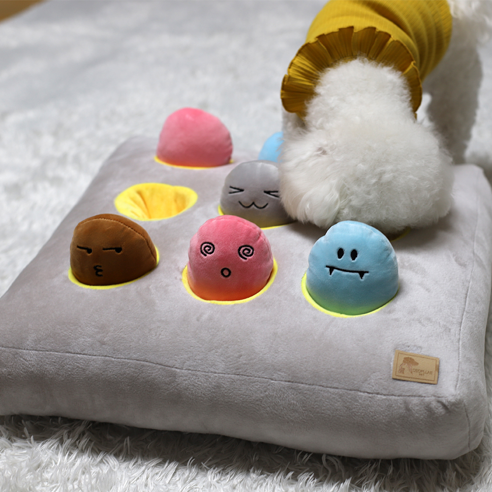 더플래 두더지 강아지 노즈워크 장난감