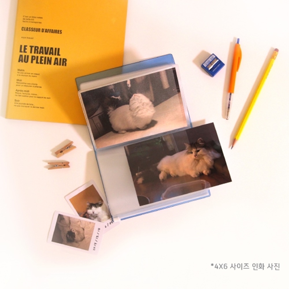 엽서 바인더 통장 보관 4x6 사진앨범 - 상세 이미지 4