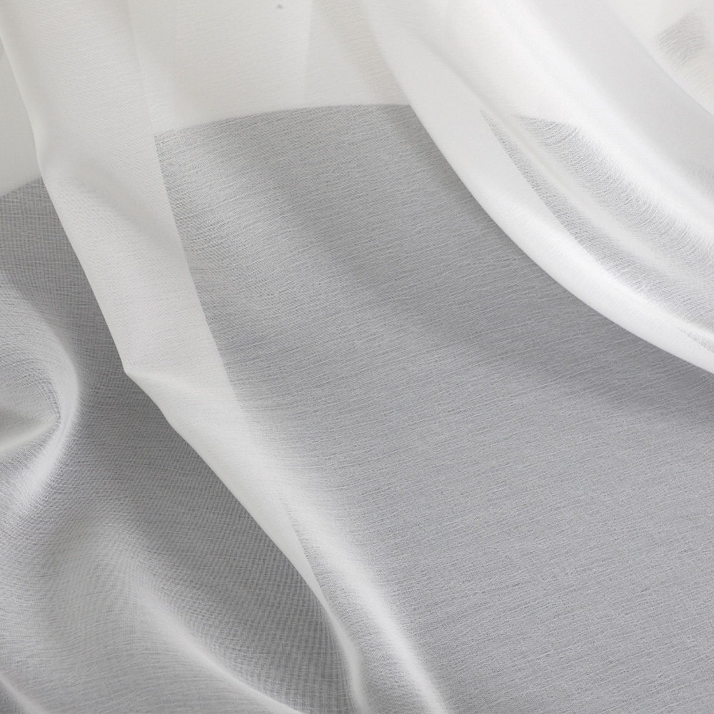 [맞춤] 블랑 쉬폰 (광폭 이음새 없는 국내산)-드레이프성이 좋은 아일렛형 4계절용 사생활보호