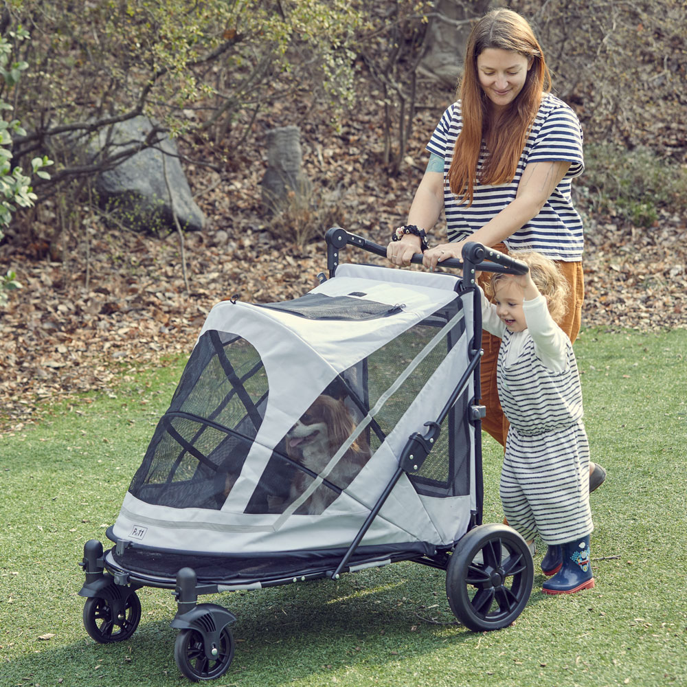 보니렌 펫11 PET11 애견 강아지 유모차 대형견 중형견 저상형