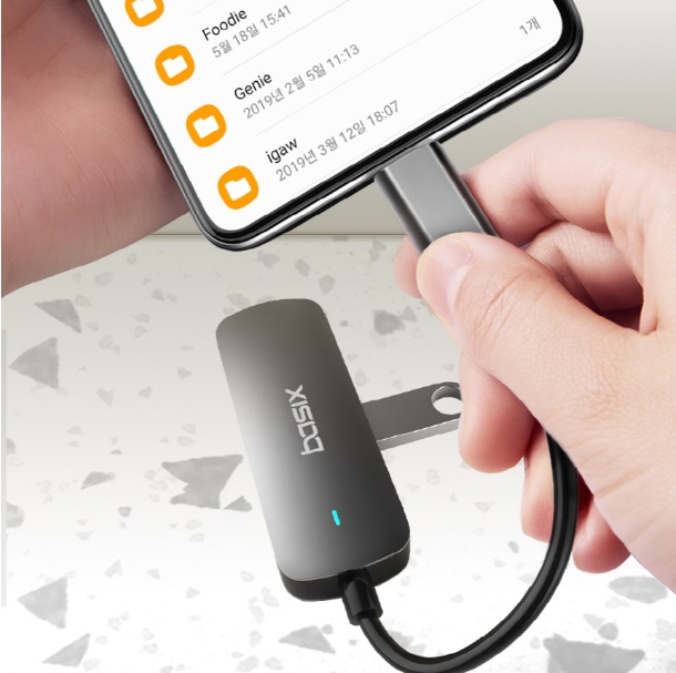 베이식스 C타입 멀티 허브 4in1 HDMI 4K 유튜브 닌텐도지원 맥북 프로 USB허브 - 상세 이미지 4