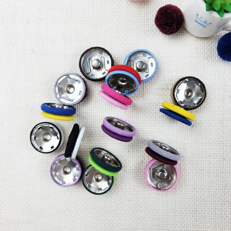 NEW)25mm 컬러 싸개 스냅단추(4쌍) - 상세 이미지 4