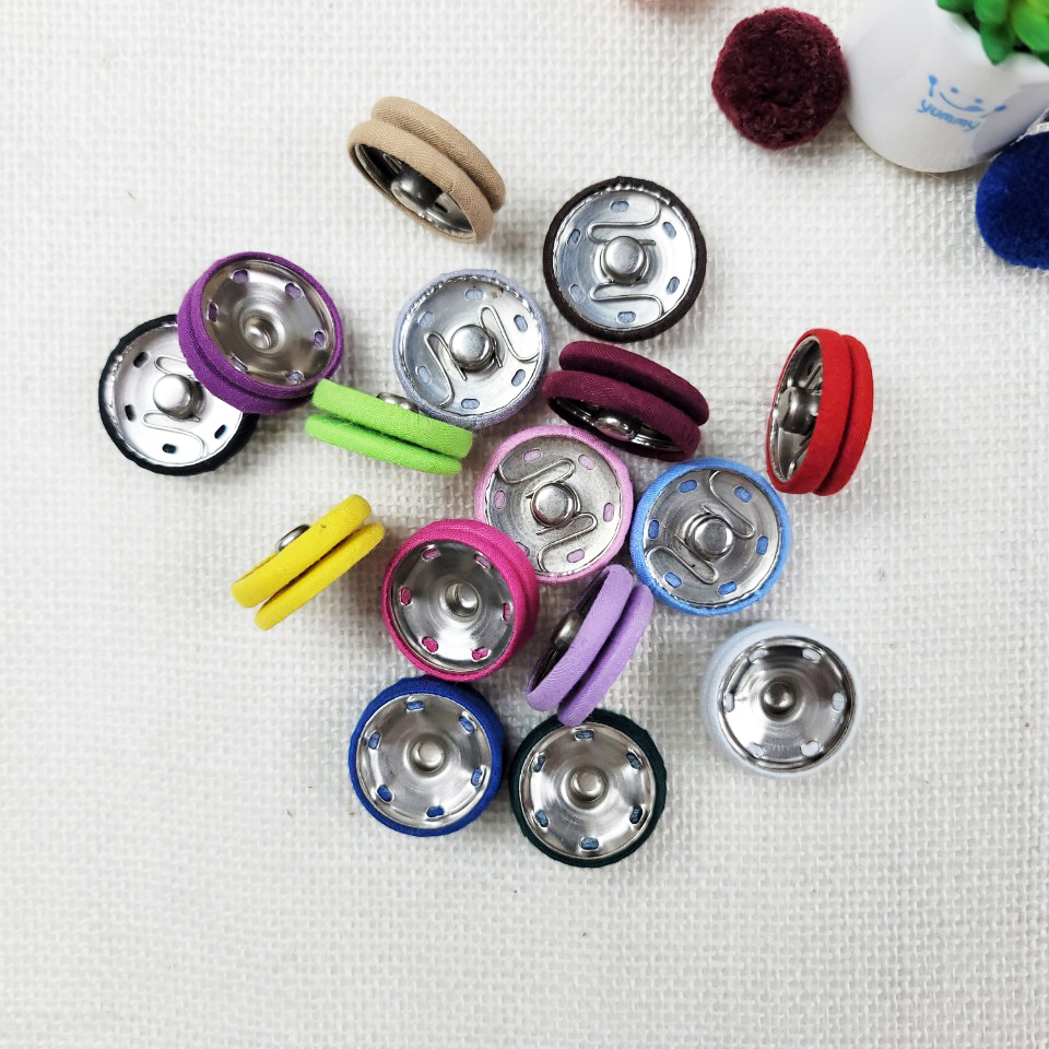 NEW)25mm 컬러 싸개 스냅단추(4쌍) - 상세 이미지 3