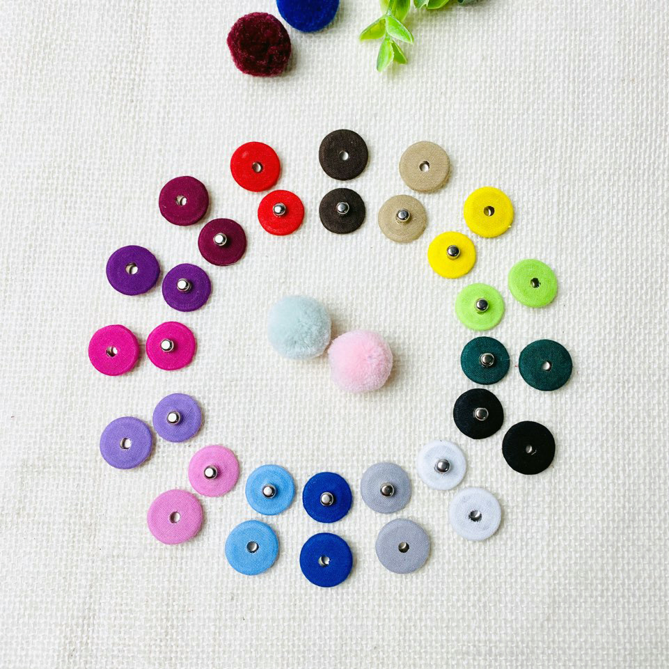 NEW)15mm 싸개스냅단추(4쌍) - 상품 이미지